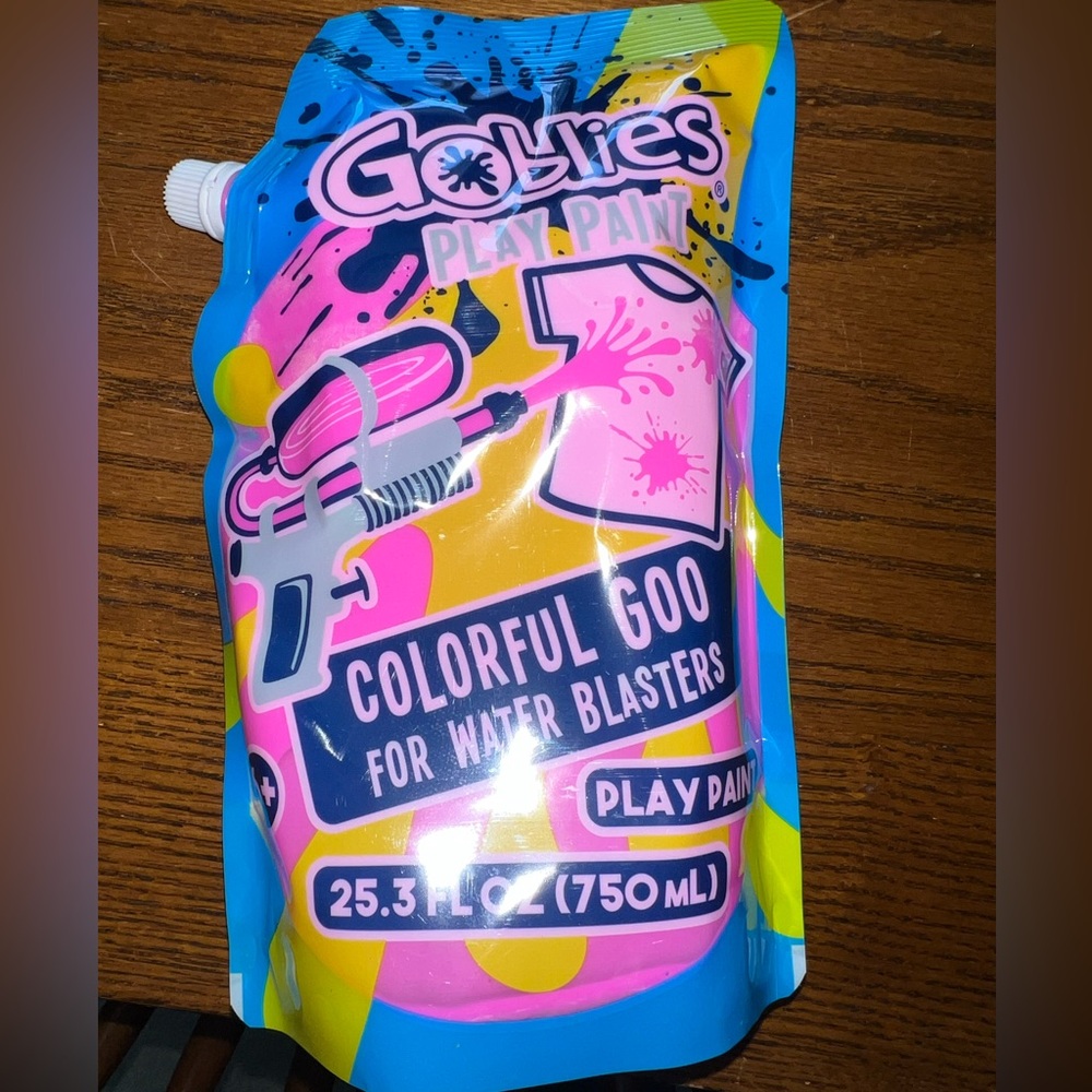 2- Goblies Play Paint Colorful Goo for Water Blasters